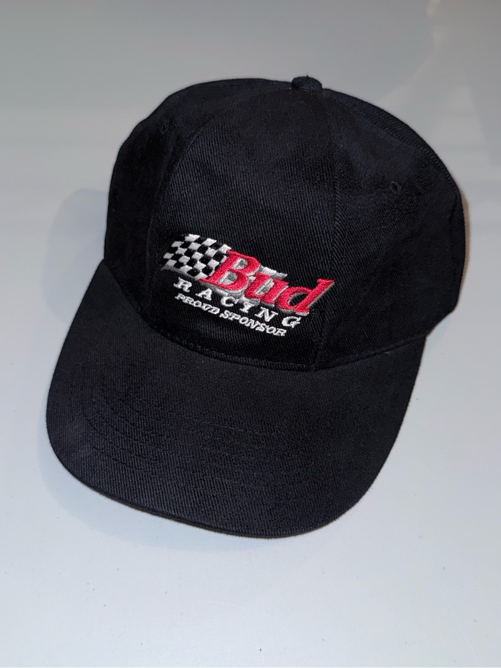Vintage Budweiser Bud Racing hat